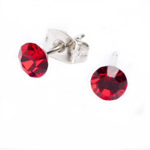 Серьги DR.BIJU (Доктор Бижю) Сириус 5,3 мм Светлый сиам 1 пара