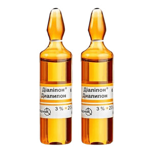Диалипон р-р д/инф. 3% амп. 20мл №5