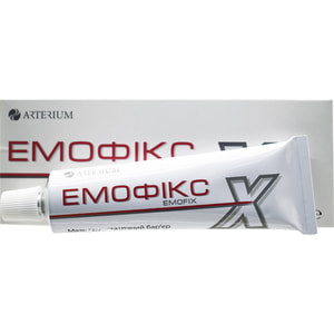 Эмофикс мазь-барьер гемостатическая для остановки и предотвращения носовых кровотечений и повреждений кожи 30 г
