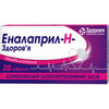 Эналаприл-H-Здоровье табл. 10мг/25мг №20