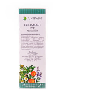 Элекасол сбор фильтр-пакет 1,5г №20