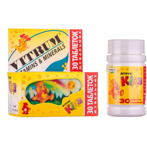 Витрум Кидз табл. д/жев. №30