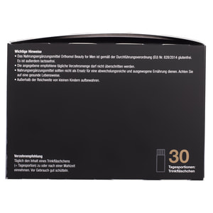 Ортомол Бьюти фор мен (Orthomol Beauty for men) витаминный комплекс для укрепления ногтей, роста волос и омоложения кожи флаконы на курс 30 дней