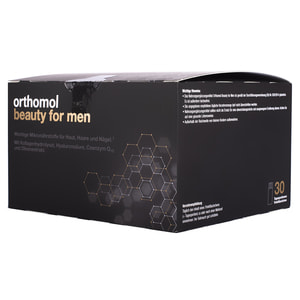 Ортомол Бьюти фор мен (Orthomol Beauty for men) витаминный комплекс для укрепления ногтей, роста волос и омоложения кожи флаконы на курс 30 дней