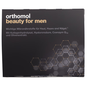 Ортомол Бьюти фор мен (Orthomol Beauty for men) витаминный комплекс для укрепления ногтей, роста волос и омоложения кожи флаконы на курс 30 дней