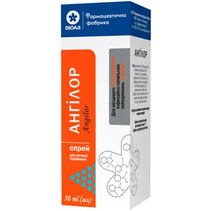 Ангилор спрей д/ротов. полости фл. 50мл