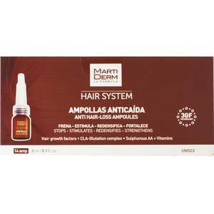 Ампули для волосся MARTIDERM (Мартидерм) против випадіння волосся в ампулах по 3 мл 14 шт