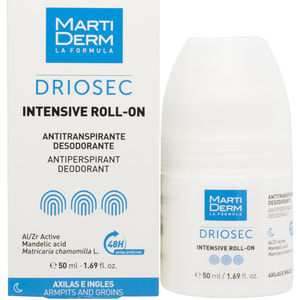 Дезодорант-антиперспирант MARTIDERM (Мартидерм) Дриосек Интенсив для ежедневного использования зоны подмышек и паха 50 мл