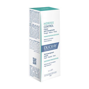 Крем-антиперспірант для шкіри обличчя, рук та ніг DUCRAY (Дюкрей) Гідрозіс Контрол 50 мл