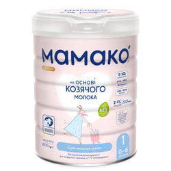 Смесь молочная детская МАМАКО 1 Premium (Премиум) сухая на основе козьего молока для детей с 0 до 6 месяцев 800 г NEW