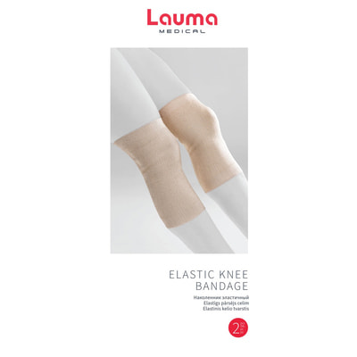 Бандаж на колінний суглоб (наколінник) еластичний LAUMA (Лаума) модель 102 розмір XS (1) 2шт