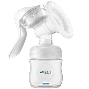 Молокоотсос AVENT (Авент) SCF 430/10 Naturals (Нейчерал) механический + бутылочка