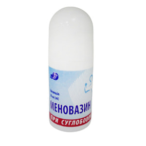 Меновазин р-р спирт. фл. 50мл шарик.