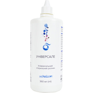 Розчин для контактних лінз Універсале стерильний універсальний флакон 360 мл