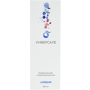 Розчин для контактних лінз Універсале стерильний універсальний флакон 360 мл