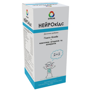 Нейрокид сироп диетическая добавка гинкго билоба + комплекс витаминов и минералов флакон 120 мл