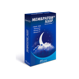 Мембратон Сліп дієтична добавка для нормалізації периферичного кровообігу капсули 24 шт