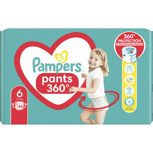 Підгузки-трусики для дітей PAMPERS Pants (Памперс Пантс) Giant 6 від 15 кг 44 шт
