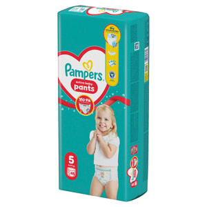 Подгузники - трусики для детей PAMPERS Pants (Памперс Пантс) Junior 5 от 11 до 17 кг джамбо упаковка 48 шт NEW