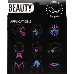 Бинт медицинский эластичный кинезиологический тейп REA TAPE (Рай Тейп) Beauty цвет бежевый размер 5м х 5см 1 шт