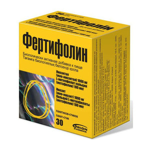 Фертіфолін порошок по 1,08 г 30 шт у стіках