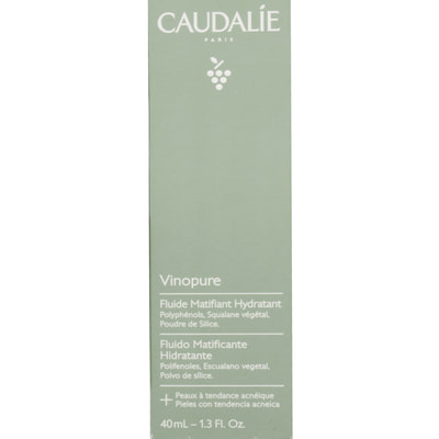 Флюид для лица CAUDALIE (Кадали) Vinopure Vegan Совершенная кожа матирующий для проблемной кожи 40 мл
