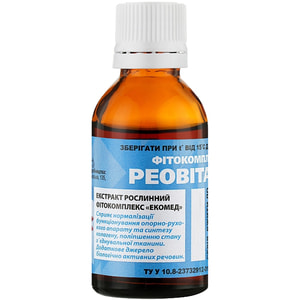 Екомед Реовітал фітокомплекс екстракт флакон 30 мл