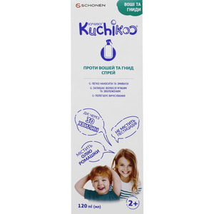 КУЧИКУ Спрей проти вошей та гнид флакон 120 мл