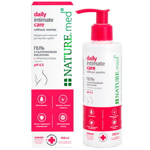 Гель для интимной гигиены NATURE.med (Натур мед) Ежедневный интимный уход без забот 200 мл