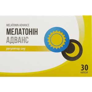 Мелатонін Адванс капс. №30