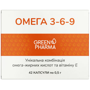 Омега 3-6-9 капсулы общеукрепляющего действия по 0,5 г 42  шт