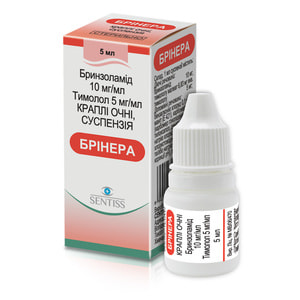 Бринера кап. глаз. сусп. фл. 5мл