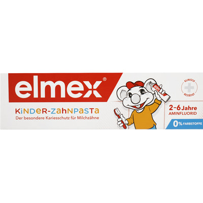 Зубная паста детская COLGATE (Колгейт) Elmex (Элмекс) с 2 до 6 лет 50 мл