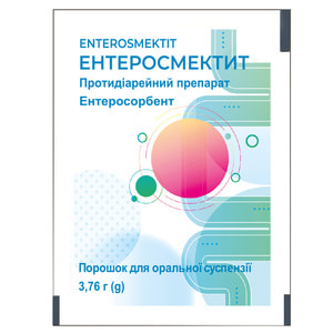 Ентеросмектит пор. д/орал. сусп. 3г саше 3,76г №10