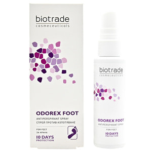 Спрей BIOTRADE Odorex (Биотрейд Одорекс) против потоотделения ног длительного действия 40 мл
