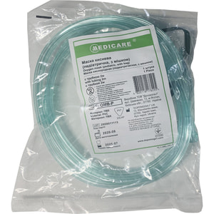 Маска кислородная педиатрическая с мешком Medicare 1 шт