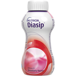Пищевой продукт для специальных медицинских целей: энтеральное питание Diasip (Диасип) со вкусом клубники 200 мл