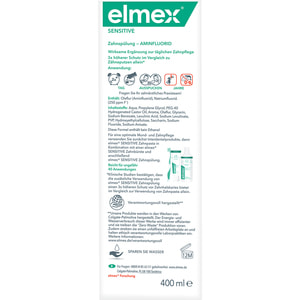 Ополаскиватель для полости рта COLGATE (Колгейт) Elmex (Элмекс) Сенситив Плюс 400 мл