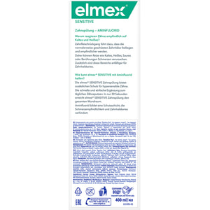 Ополаскиватель для полости рта COLGATE (Колгейт) Elmex (Элмекс) Сенситив Плюс 400 мл