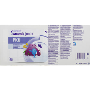 Функциональное детское питание для больных фенилкетонурией PKU Anamix Junior (ФКУ Анамикс Джуниор) для детей от 1 года в саше по 36 г 30 шт