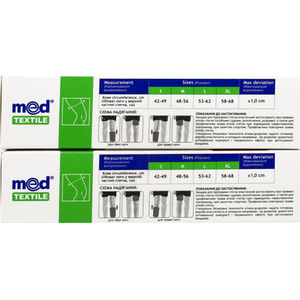 Бандаж на стегно еластичний Медтекстиль 7220 розмір L 1+1