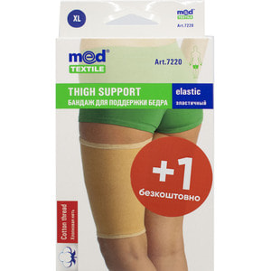 Бандаж на бедро эластичный Медтекстиль 7220 размер XL 1+1