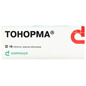 Тонорма табл. в/о №10