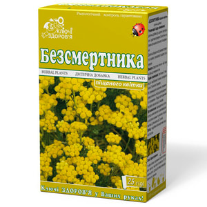 Ключи здоровья Фиточай Цветки Бессмертника пачка 25 г