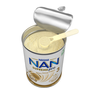 Смесь молочная детская NESTLE (Нестле) Нан 3 SupremePro (Суприм) на основе частично гидролизированного белка молочной сыворотки с 12-ти месяцев 800 г
