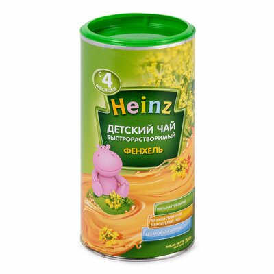 Чай дитячий HEINZ (Хайнц) швидкорозчинний Фенхель з 4-х місяців 200 г