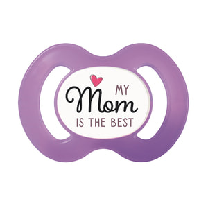 Пустушка силіконова BABY-NOVA (Бебі нова) симетрична для дівчинки розмір 2 упаковка 2 шт