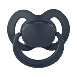 Пустушка силіконова BABY-NOVA (Бебі нова) ортодонтична з кільцем для хлопчика розмір 1 упаковка 2 шт