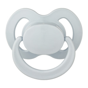 Пустушка силіконова BABY-NOVA (Бебі нова) ортодонтична з кільцем для хлопчика розмір 1 упаковка 2 шт