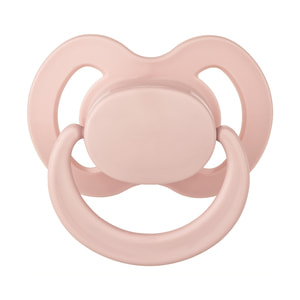 Пустушка силіконова BABY-NOVA (Бебі нова) ортодонтична з кільцем для дівчинки розмір 3 упаковка 2 шт